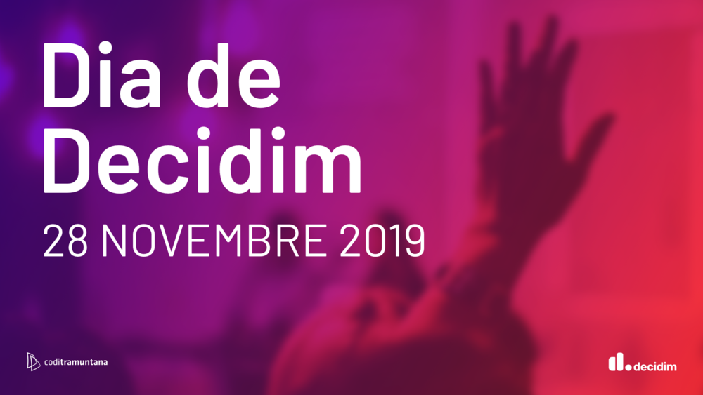 Media picture: Decidim Day Girona