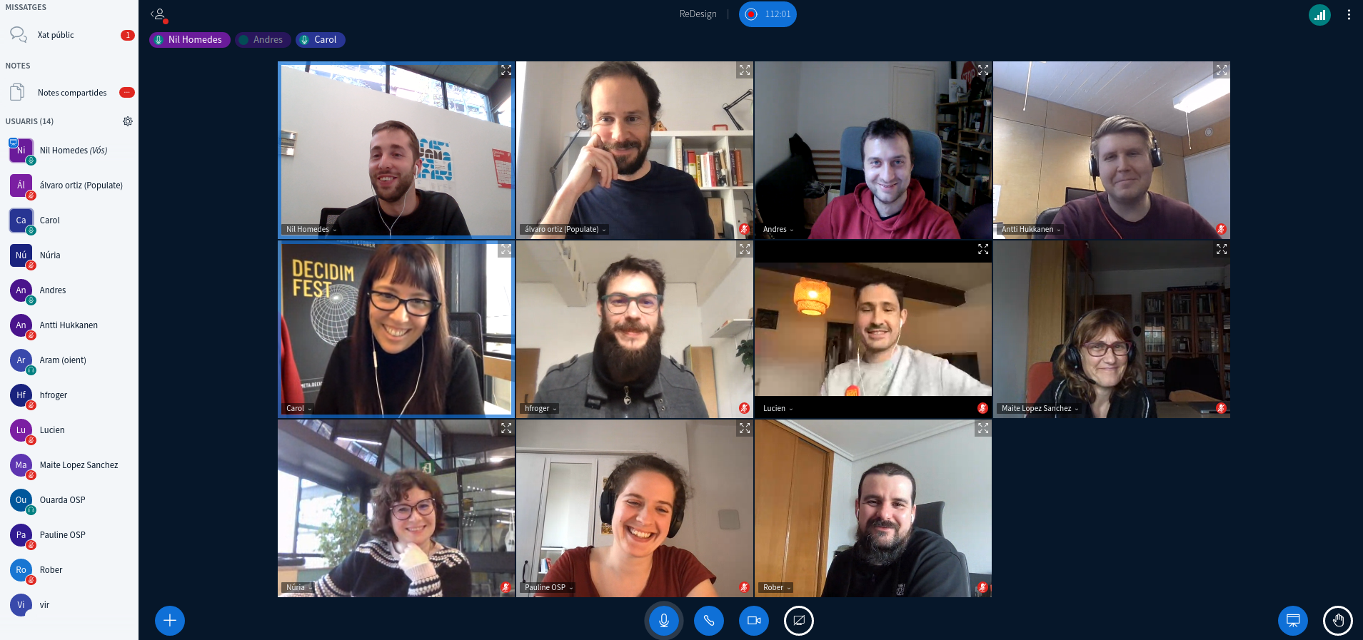 Community Meeting 4: hierarchy of actions (Redesign Process)