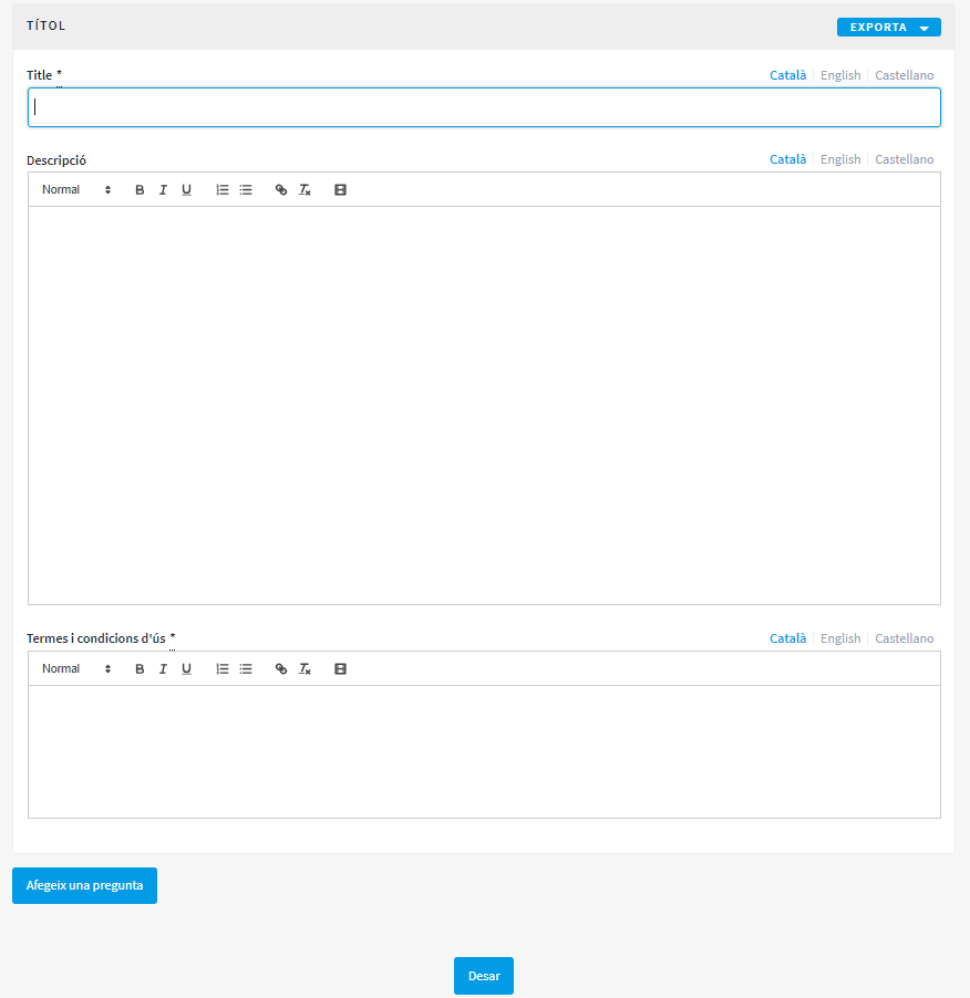 Media picture: [EN]  Duplicate the survey in the same process and in different processes / [ES] Duplicar la encuesta en el mismo proceso y en procesos diferentes
