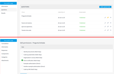 Questions screenshot