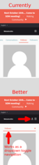Screenshot of the bug + proposal how to fix