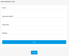 Managed user bug