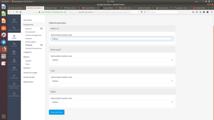 Pemissions for proposals on assemblies