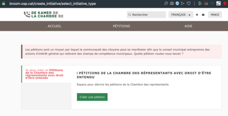 initiative type select