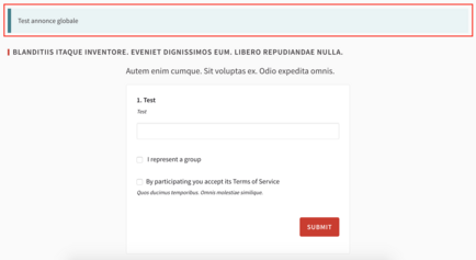 meeting announcement